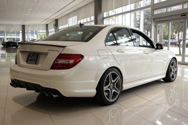 Photo of 2013 White Mercedes-Benz C-Class